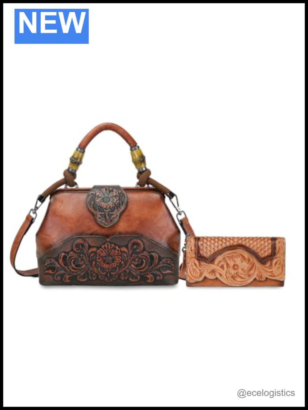 Women's Satchel Handbag Large Capacity Shoulder Bag with Wallet